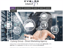 Tablet Screenshot of cyborg-group.com